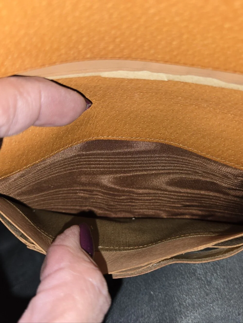 Vintage Rare L & C Mayers Co Genuine Pigskin Pocket Wallet